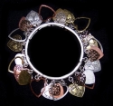 Bangle, Jangle Hearts Bracelet