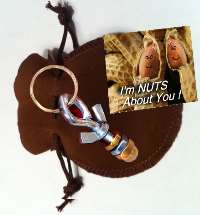 I'm Nuts About You - Keychain
