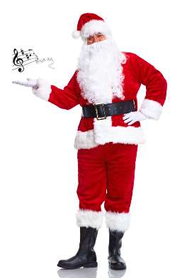 Free Christmas music and Christmas songs holiday song lyrics
